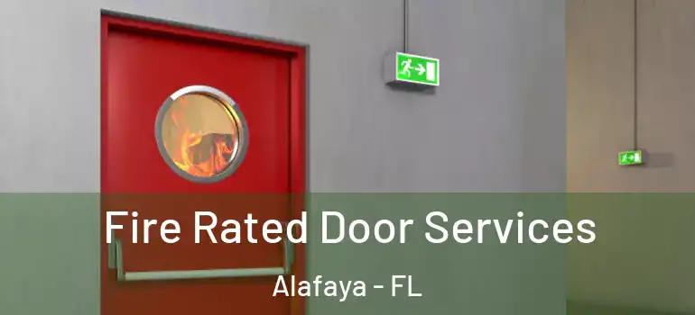  Fire Rated Door Services Alafaya - FL