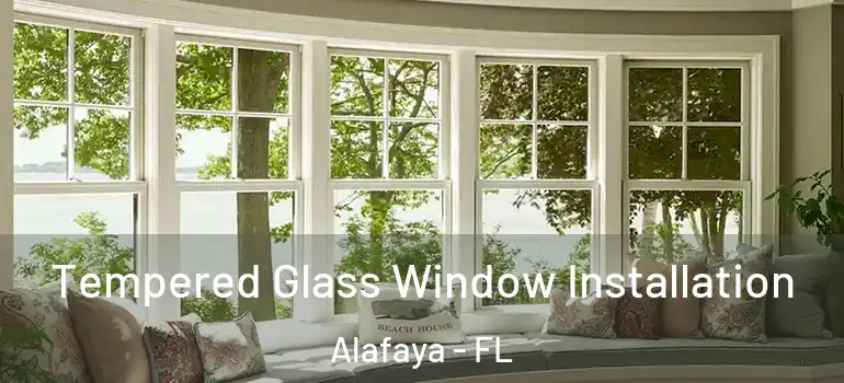  Tempered Glass Window Installation Alafaya - FL